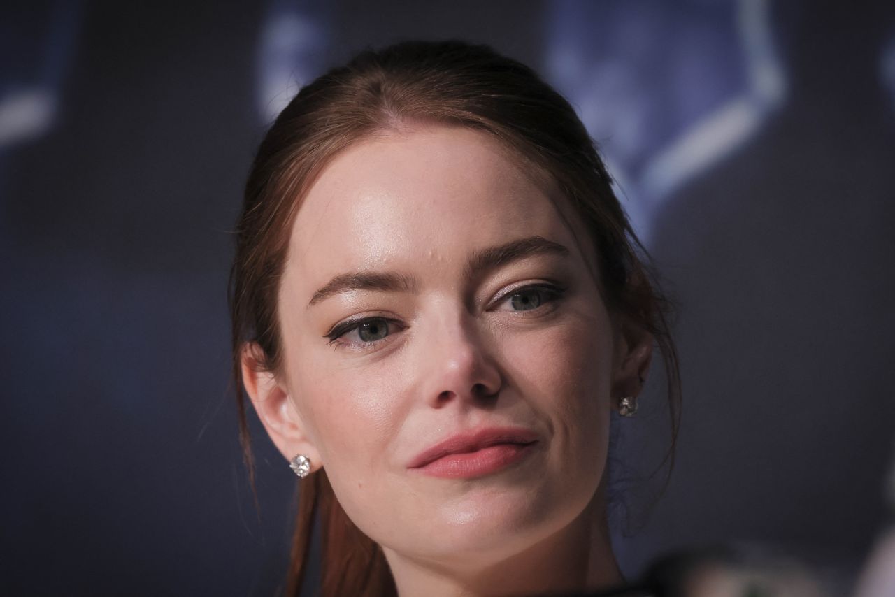 Emma Stone at Kinds Of Kindness Press Conference at Cannes Film Festival7